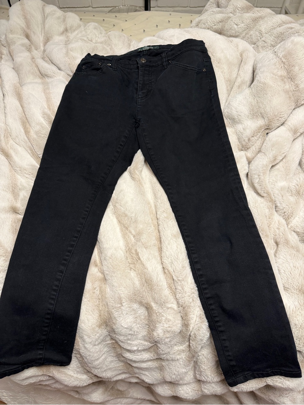 Lauren Ralph Lauren Women's Black Skinny Jeans